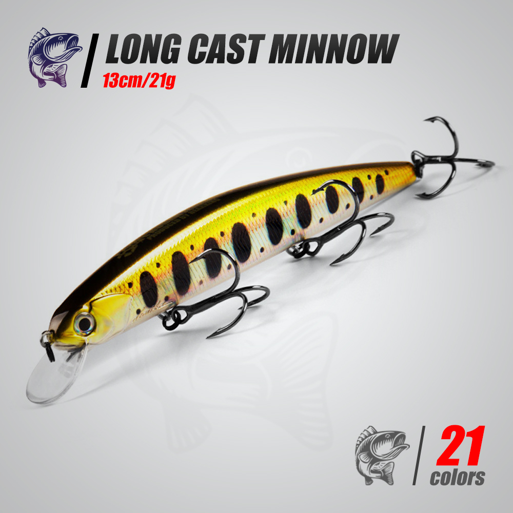 Fishing Lure Jerkbait - 1 шт., 13 см/21 г, длинная