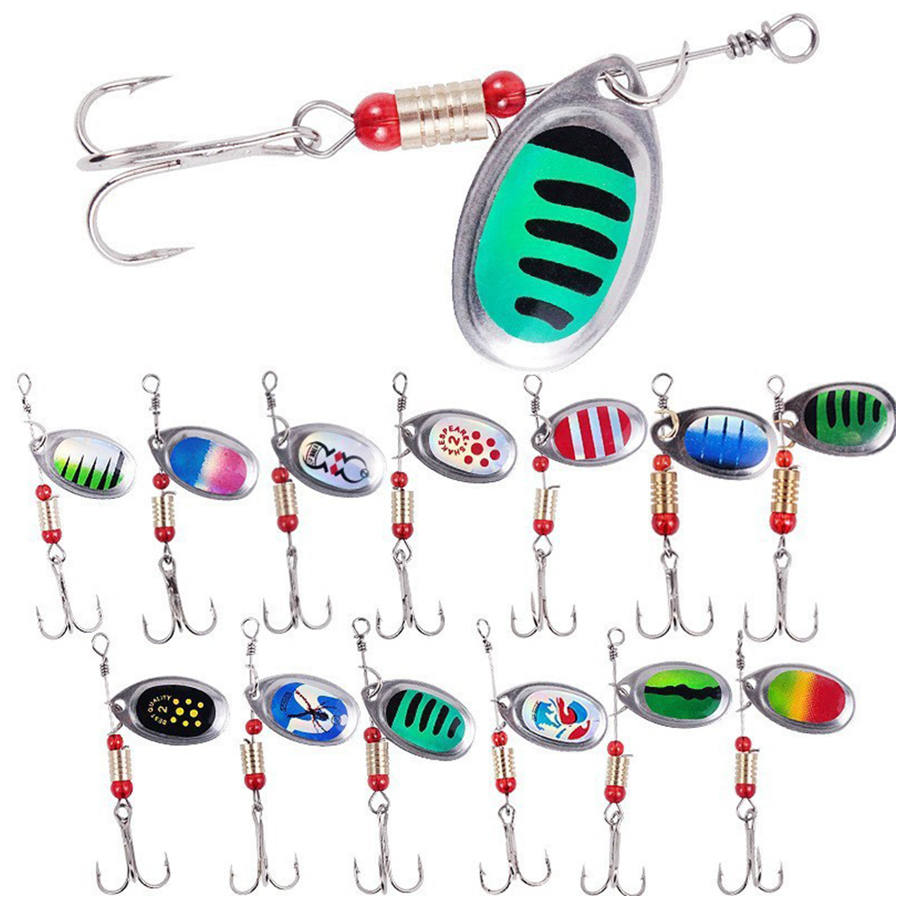 30 шт. металлических вращающих – обзор и цена Fishing Lure Spoon